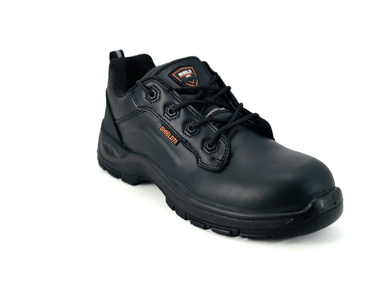 Shield Turbo Men’s Black Safety Shoes S3 | Low-Cut-Composite Toe, Slip-Resistant, Water Resistant, ESD Protection & Kevlar plate, Anti-Penetration Midsole - Image 3