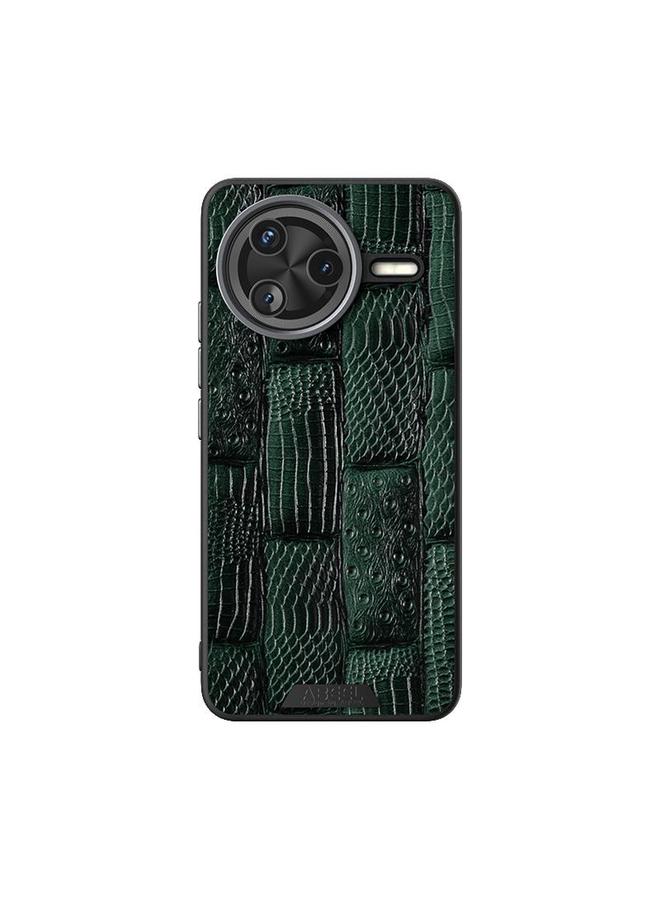 S-TOP Case For Redmi K80 Pro ABEEL Beast Pattern 6D Micro-Embossed MagSafe Genuine Leather Phone Case - Image 2