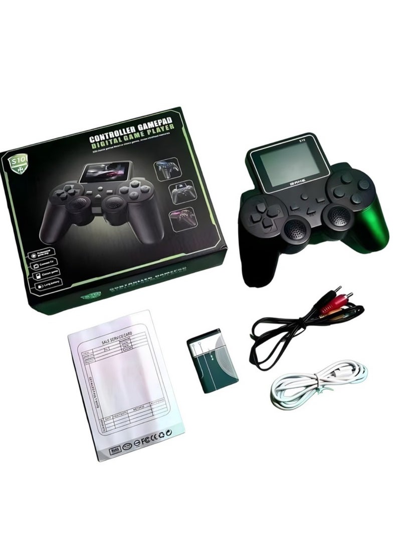S10 Gamepad Controller Gamepad Digital Game Player With 520 Classic Games - Professional Game Chip, Long Battery & Connect To TV - Image 2
