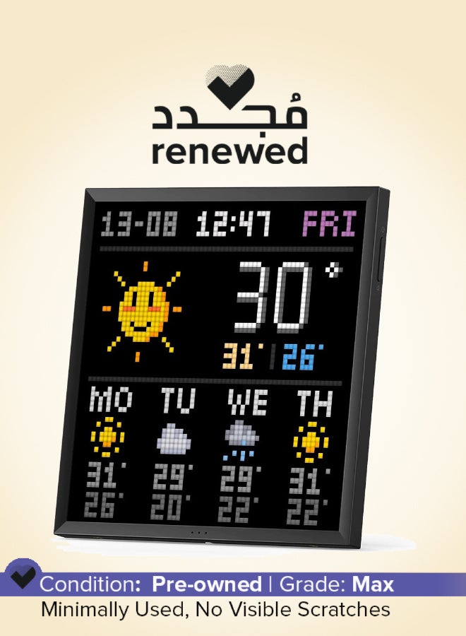 Divoom Renewed - Pixoo-64x64 Pixel Picture Frame - Image 1
