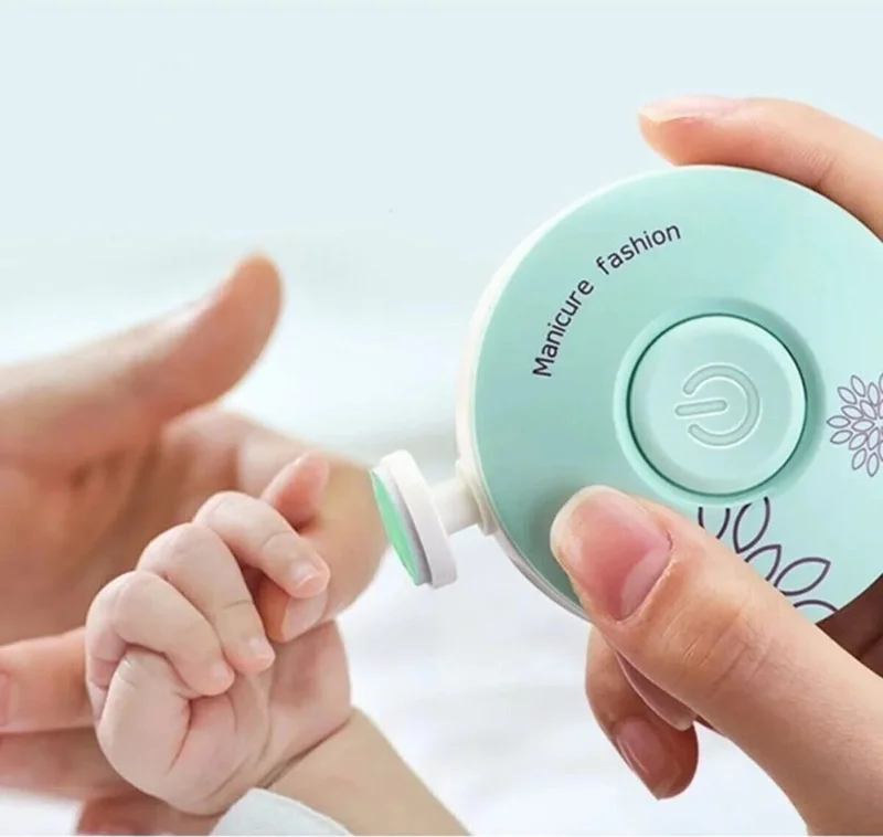 مور بيبي Purple Baby Newborn Baby Child Rotary Battery Operated Nail Clipping and Filing Machine