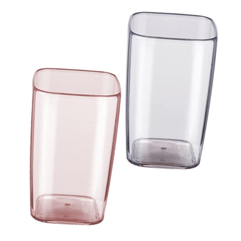 Wall Mounted Toothbrush And Travel Mug Set Compact Portable For Home And Travel - Image 2