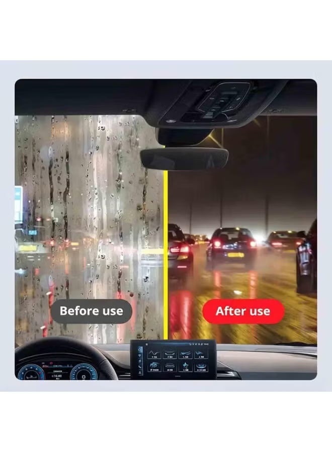 Generic Automotive Oil Film Cleaning Brush, All in One Wipe on Oil Film Remover, Glass Cleaning Board Strong Decontamination, Multifunctional Cleaning Brush for Windshield (3pcs) - Image 4