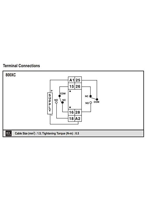 Selec Selec Make Cyclic Timer with Unequal ON OFF Time 6 Time Ranges 800XC Pack of 1  - Image 3