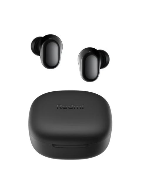 Xiaomi Redmi Buds 6 Play | 10mm Dynamic Driver | AI Noise Reduction | Up to 36-Hour Battery Life | Bluetooth® 5.4 | Touch Control - Global Version - Black
