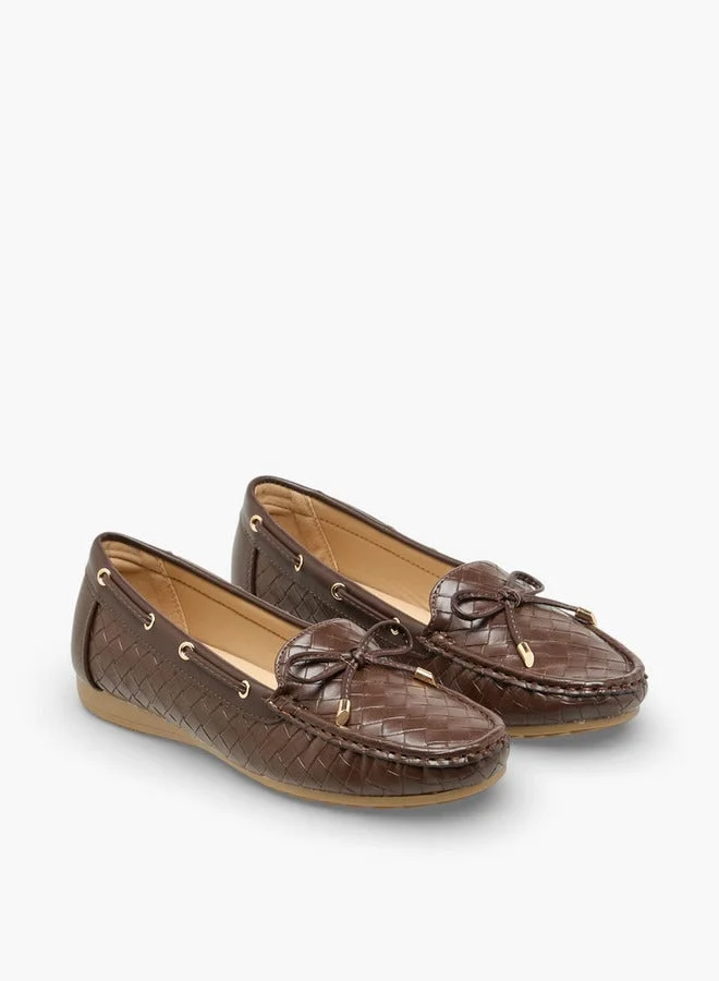 لو كونفورت Shoes in Waffle embossing matchback