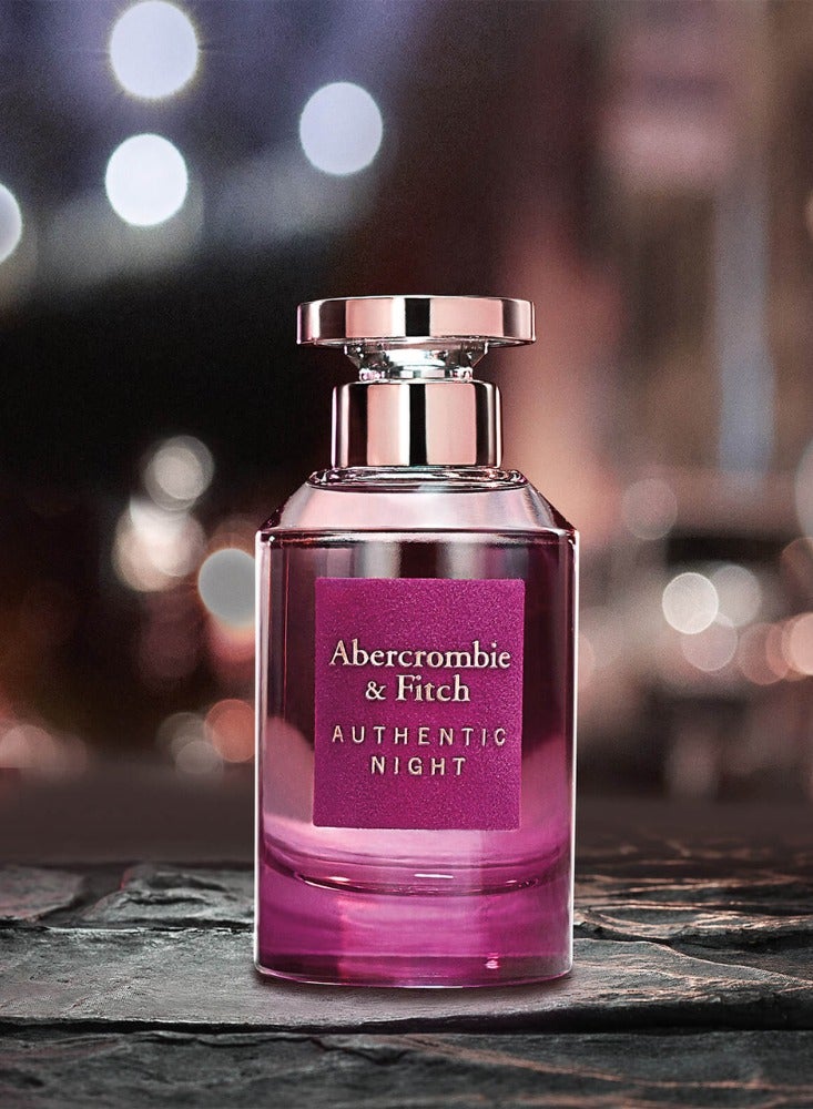 Abercrombie & Fitch Authentic Night Eau de Parfum for Women 100ml - Image 3