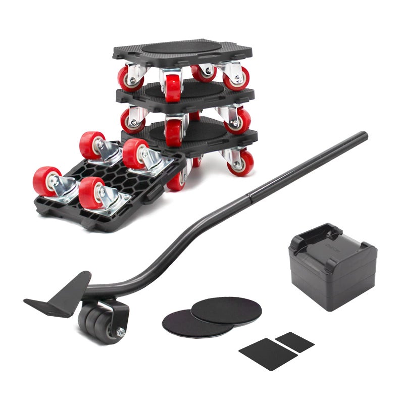 ONEON Furniture Mover with Wheels & Furniture Lifter Set, 360Â° Rotation Wheels Furniture Dolly, 660 Lbs Capacity, for Moving Heavy Furniture, Refrigerator, Sofa, Cabinet - Image 1