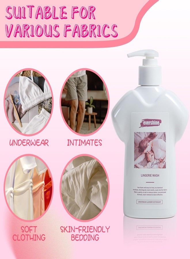EVER SHINE Lingerie Detergent - Double Concentrated, Lady Scented, Delicate Underwear Cleaning Liquid - 10.14 Fl Oz (1, Vanilla) - Image 2