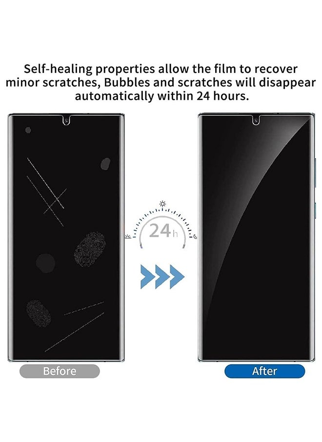 2 Pack Privacy Screen Protector for Motorola Razr 50 Ultra 5G (1 Pcs Front + 1 Outer), Anti-Spy Anti-Scratch Anti-Dust Tempered Glass Film Easy Installation