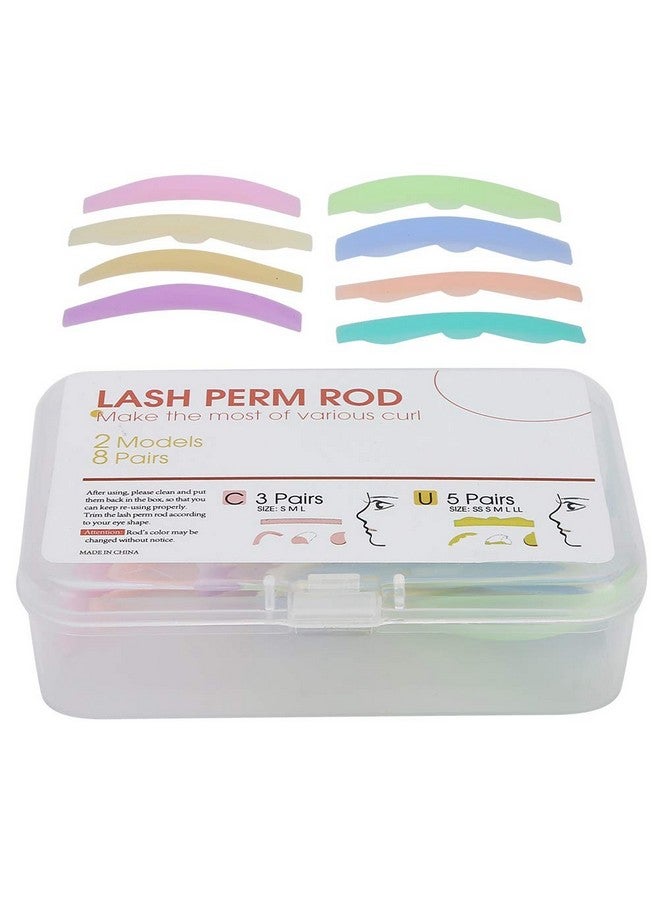 Yinhing Eyelash Perming Pad Eyelash Curler Pad Professional Lash Perm Rod Silicone Eyelashes Curler Rods Lashes Lift Shield Tool For Women And Men - Image 1