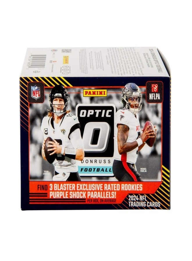 بانيني صندوق بطاقات التداول Panini Donruss Optic لكرة القدم لعام 2024 (إصدارات متوازية من Purple Shock) - Image 4