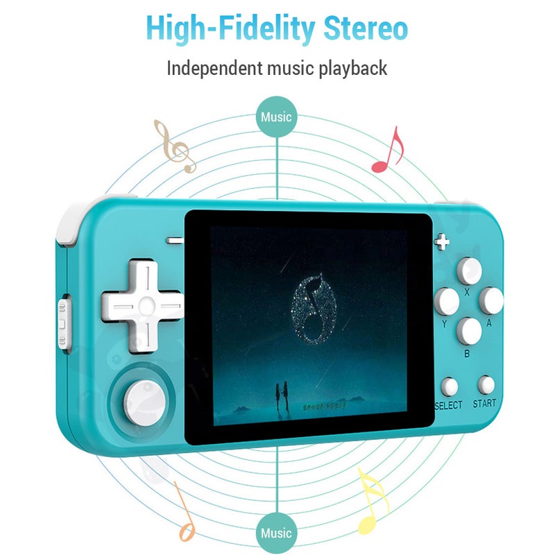 Game Emulator Handheld 3 Inch IPS Screen Situ Open Source System Game Console Hi-Fi  1500mah 12 Mainstream   Emulators Portable Retro - Image 3