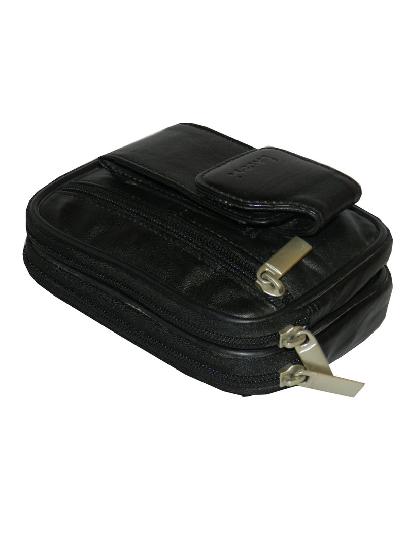 LAVERI LEATHER Laveri Genuine Leather Designer Hand Pouch For Travel  - Image 5