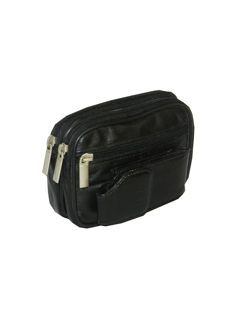 LAVERI LEATHER Laveri Genuine Leather Designer Hand Pouch For Travel  - Image 1