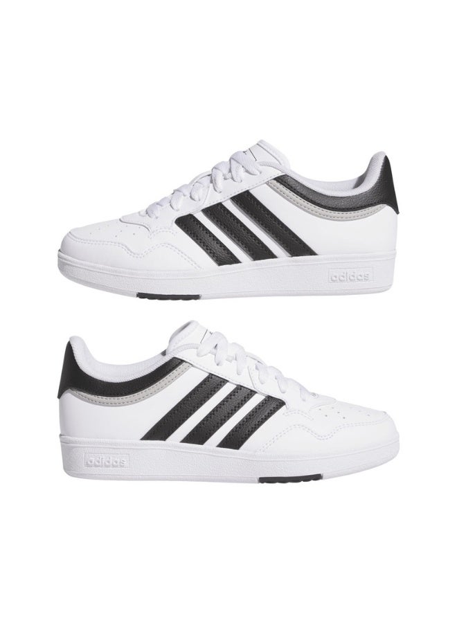 Adidas Adidas Hoops 4.0 J U White Basketball Shoes For Kids  - Image 1