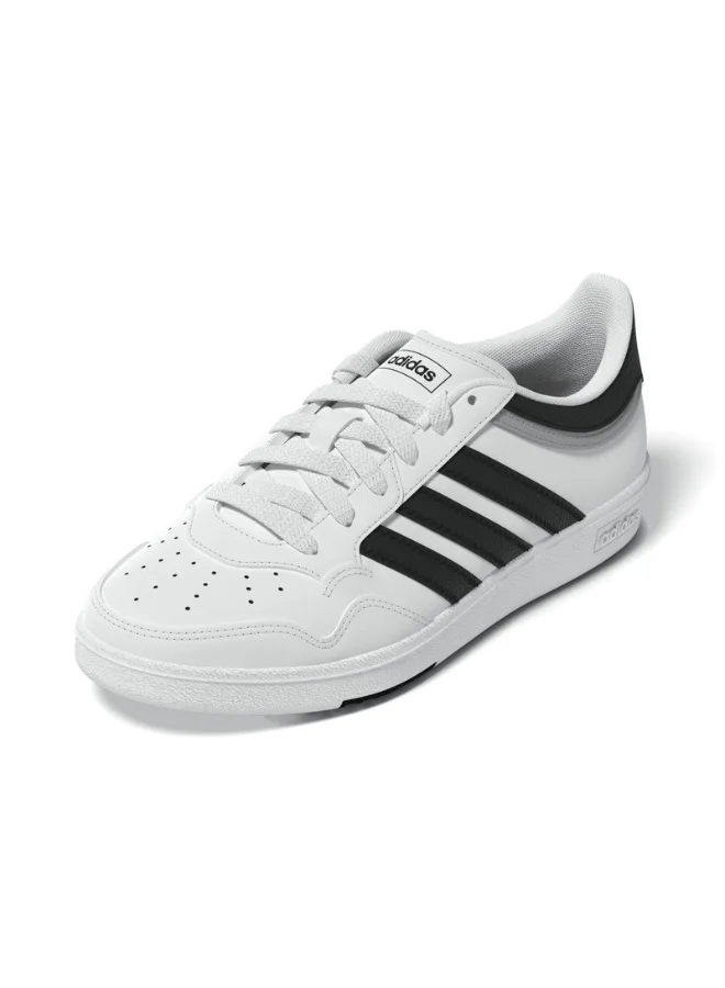 Adidas Adidas Hoops 4.0 J U White Basketball Shoes For Kids