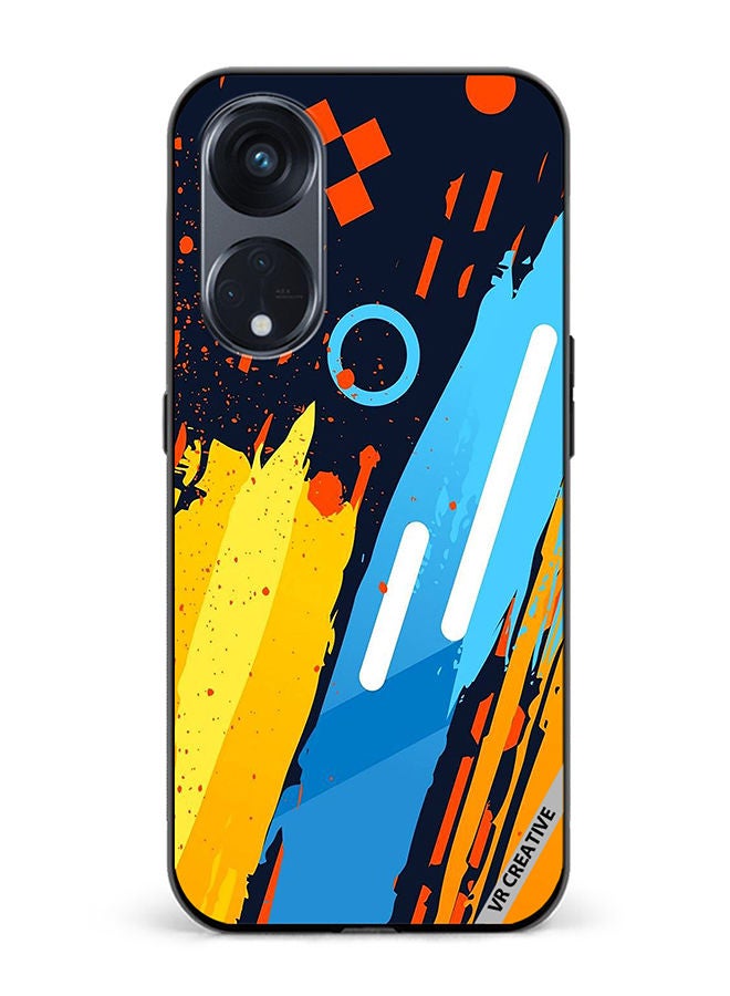 VR CREATIVE Protective Case Cover For Oppo Reno8 T 5G Design Multicolour - Image 1