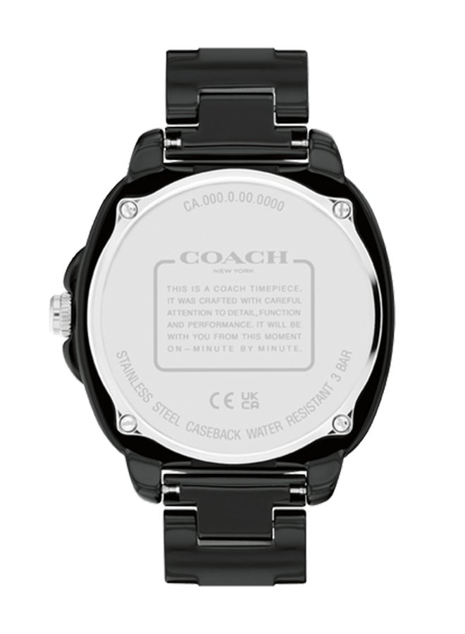 COACH Tonneau Analog Women'S Black Case Watch - 14504412 - Image 2