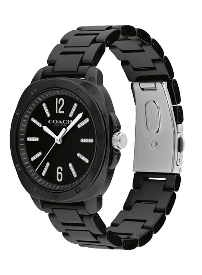 COACH Tonneau Analog Women'S Black Case Watch - 14504412 - Image 3