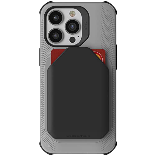 Ghostek EXEC iPhone 13 mini Case Wallet with Detachable Credit Card Holder for MagSafe Charging and Supports Magnetic Car Mounts Protective Cover Designed for 2021 Apple iPhone13mini (5.4 inch) (Gray) - Image 1