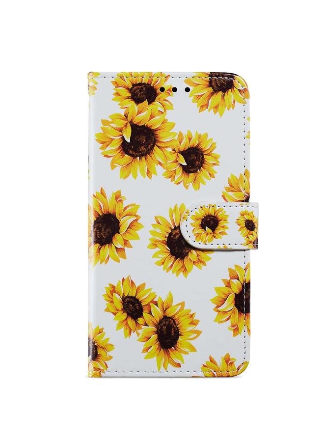 اس-توب جراب هاتف OPPO A58 4G بنمط مرسوم أفقيًا من الجلد - Image 2