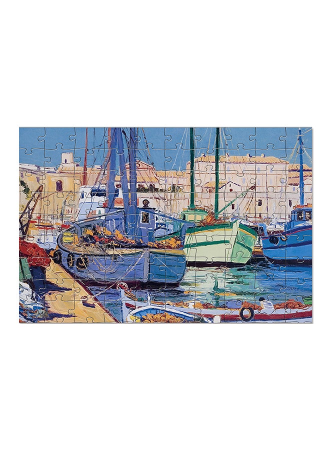 500-Piece Life Afloat Jigsaw Puzzle Stress Relief Early Education Development Toy Set - Image 2
