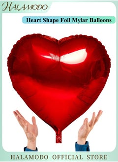 Heart Shape Foil Mylar Balloons Heart Mylar Balloons for Valentine's Day & Birthday Party Decorations & Wedding Decor & Engagement & Holiday - pzsku/ZEDD7CA079EC7519A1708Z/45/_/1740447599/9e924fcc-c4e9-4ac6-a1f8-832a6508521a