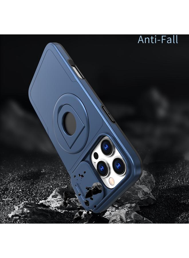 S-TOP Case For iPhone 16 Pro Max Camshield MagSafe Ring Holder Armor Phone Case - Image 2