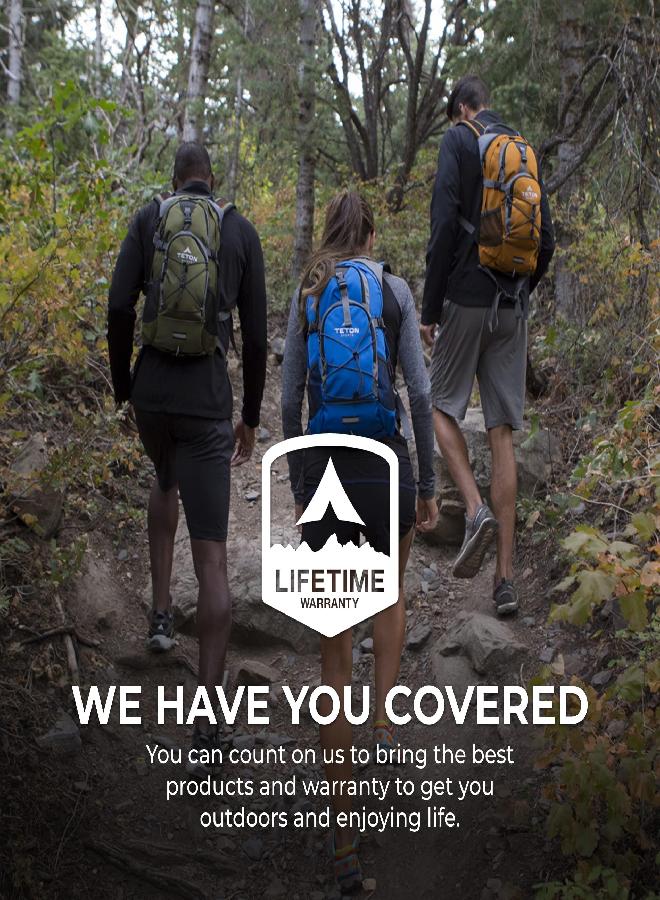 TETON Sports Sports Oasis 18L Hydration Pack With Free 2-Liter Water Bladder; The Perfect Backpack For Hiking, Running, Cycling, Or Commuting - Image 5