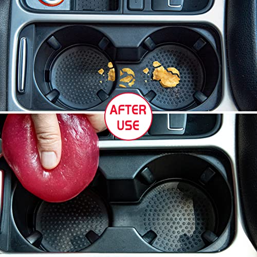 TICARVE 2Pack Cleaning Gel Car Putty Car Clean Putty Gel Auto Tools Car Interior Cleaner Car Cleaner Car Cleaning Slime Car Assecories Keyboard Cleaner Rose (320g/11.2oz) - Image 4