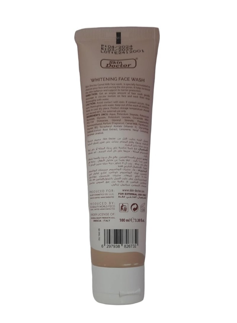 Skin Doctor Doctor skins docter body camel milk face wash 100ml - Image 2