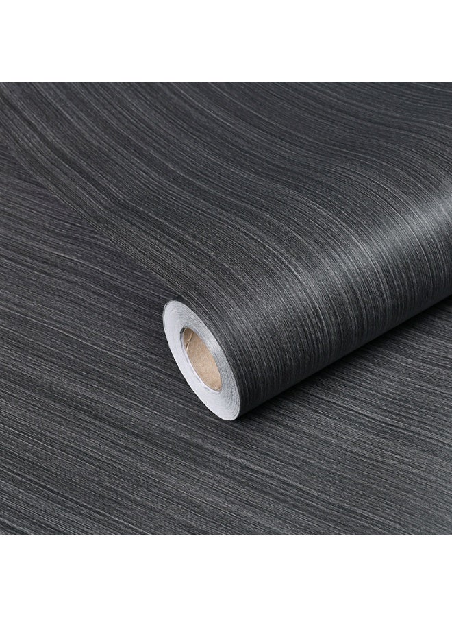 آنا ورق حائط ذاتي اللصق بتصميم خشب مزيف 40 سم × 10 م مقاوم للماء والرطوبة والزيوت لتجديد المنزل - Image 1