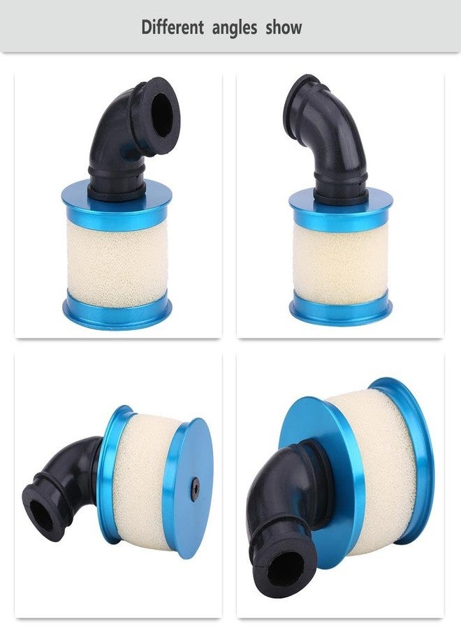 Dilwe RC Air Filter, Remote Control Car Air Filters: High Efficiency Air Filter for 1/10 RC Models (Blue) - Image 4