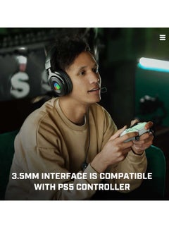 E900 DL RGB Gaming Headset for PC,PS4,Xbox One S/X, Nintendo Switch - Computer Headset with Detachable Noise Cancelling Mic, 7.1 Surround Sound, 50MM Driver - Headphones with Microphone - pzsku/ZEDD85BD29942BAB41CF2Z/45/_/1740296928/775f8c5b-d856-4a80-bdd3-abc329d93d0c