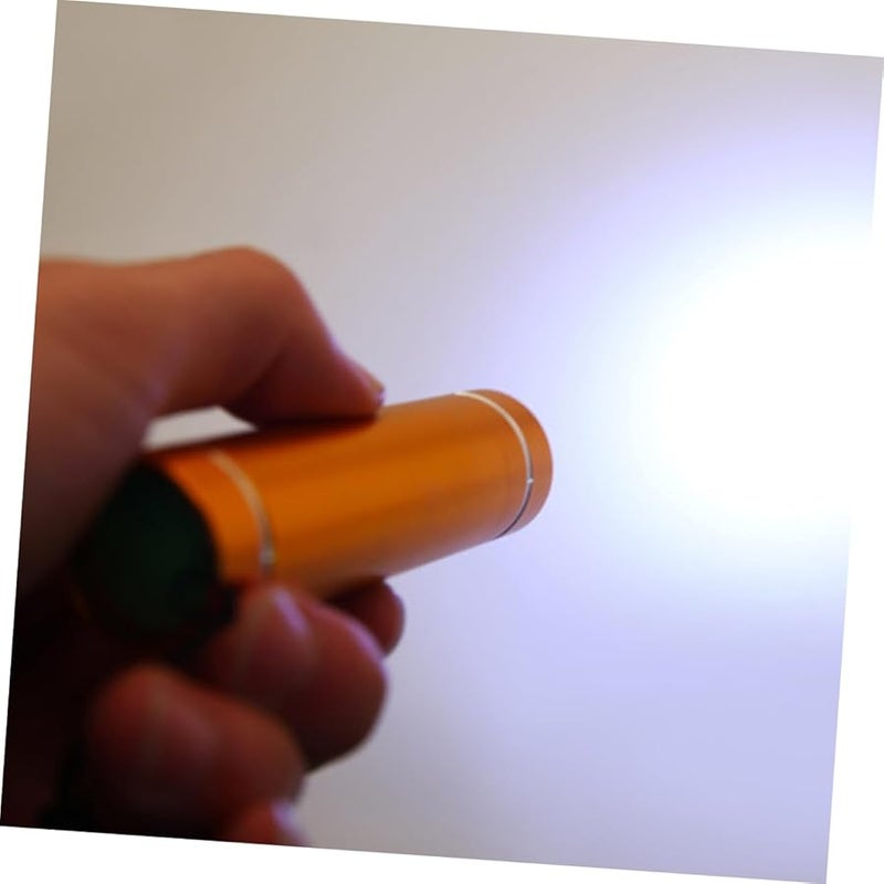 Aluminum Alloy Mini LED Flashlight Dimmable Bright Portable Torch For Camping Hiking - Image 5