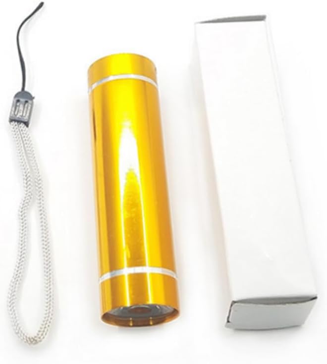 Aluminum Alloy Mini LED Flashlight Dimmable Bright Portable Torch For Camping Hiking - Image 1