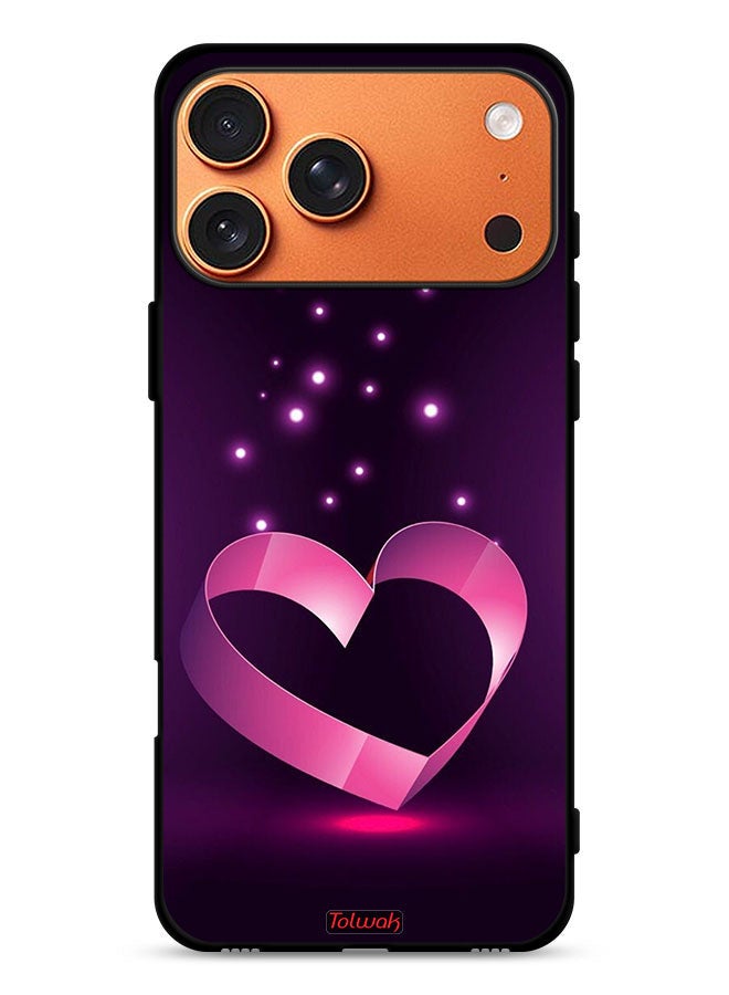 Tolwak Apple iPhone 17 Pro Max Protective Case Cover Heart Art - Image 1