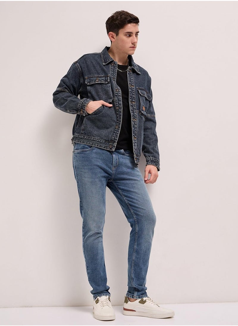 THE BEAR HOUSE Men’s Jeans Lightweighted & Comfortable, Perfect for Casual Wear, Ideal for Everyday & Summer Wear  - Image 4