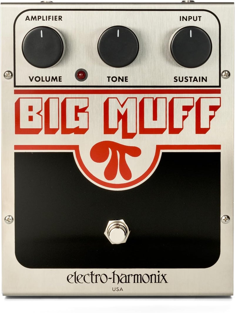 Electro-Harmonix Big Muff Pi Distortion Pedal for Electric Guitar - Vintage Fuzz Effect - Image 1
