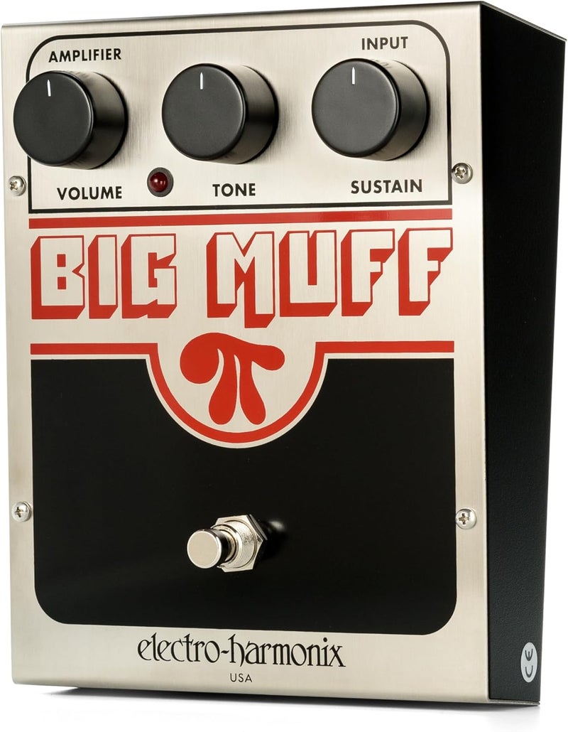 Electro-Harmonix Big Muff Pi Distortion Pedal for Electric Guitar - Vintage Fuzz Effect - Image 4
