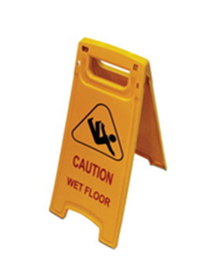 Caution Wet Floor Sign Yellow 68 X 30Centimeter