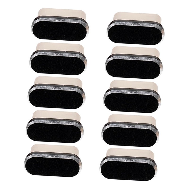 10 Pack USB C Port Cover Dustproof Water Resistant Charging Port Plug Black - Image 2