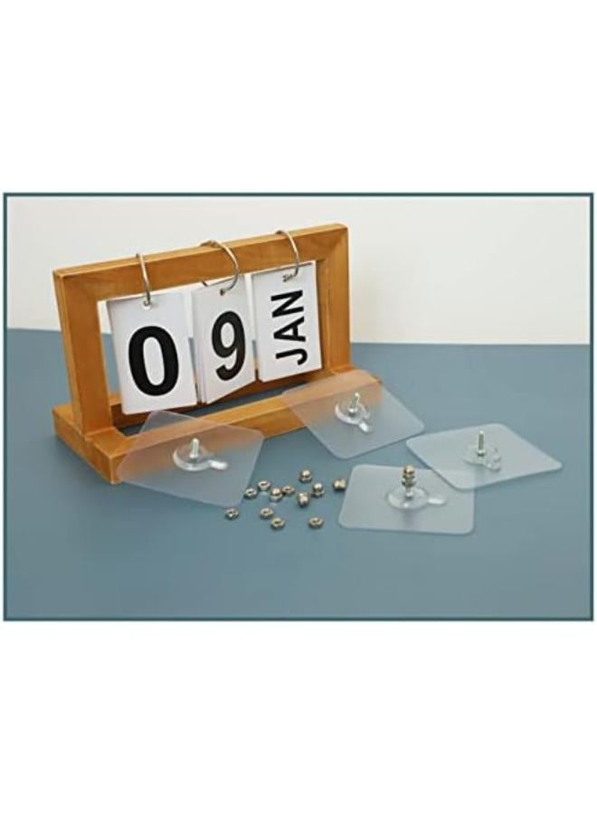 Lajar 18 Pcs Screw Free Stickers For Hanging, Seamless Screws For Wall, Adhesive Wall Mount Hanging Nails For Bathroom Kitchen (12Mm) - Image 3