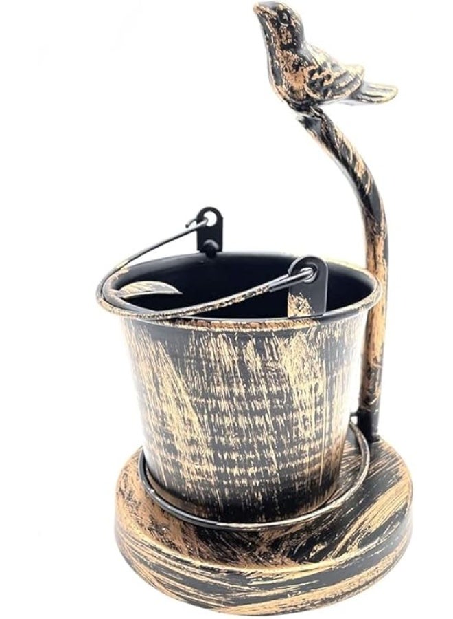 Retro Decorative Tabletop Ashtray, Creative Iron Retro Metal Ashtray, Home Decor Accessories Bar Cafe Living Room Desktop Display Indoor Outdoor Crafts (Birds) - Image 2