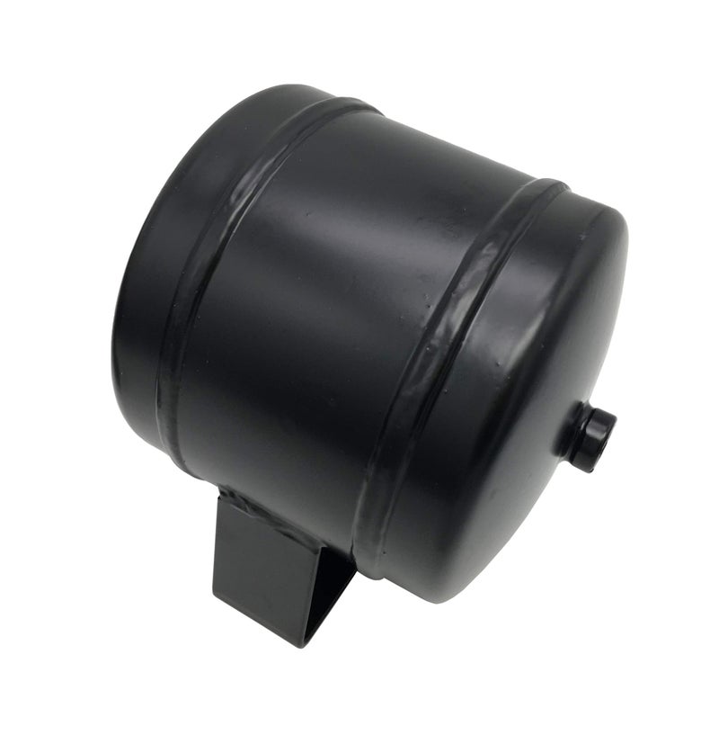 Lhfacc 0.5 Gallon Air Tank Air Reservoir Tank with 1/4 Inches NPT Ports, Black - Image 2
