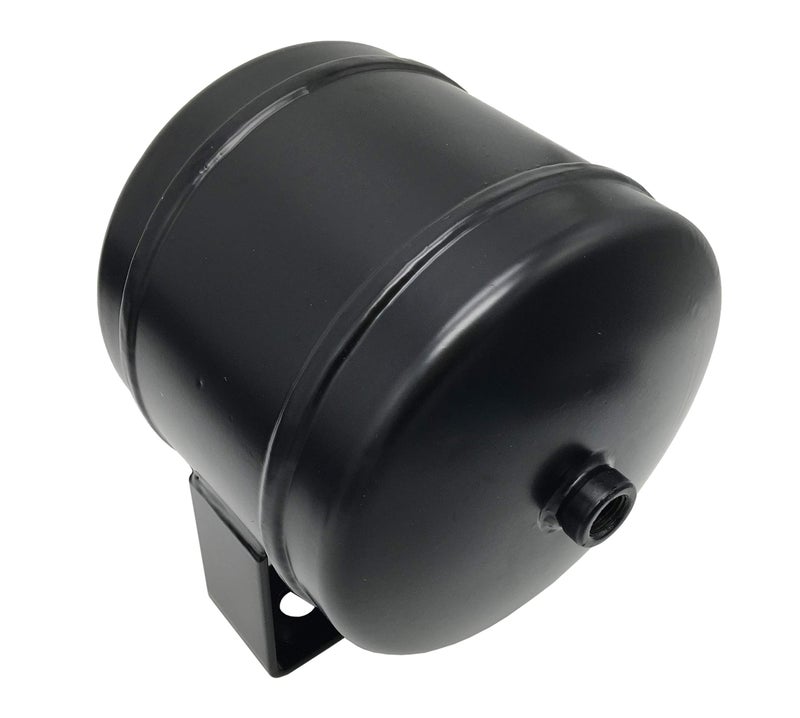 Lhfacc 0.5 Gallon Air Tank Air Reservoir Tank with 1/4 Inches NPT Ports, Black - Image 1