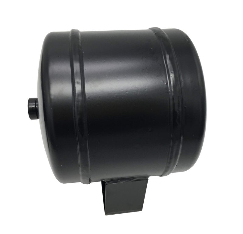 Lhfacc 0.5 Gallon Air Tank Air Reservoir Tank with 1/4 Inches NPT Ports, Black - Image 3