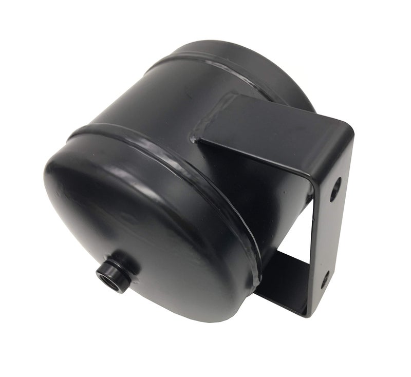 Lhfacc 0.5 Gallon Air Tank Air Reservoir Tank with 1/4 Inches NPT Ports, Black - Image 4
