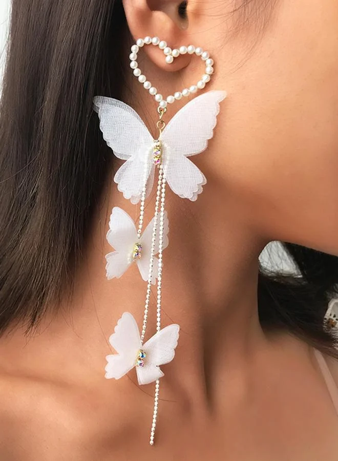 Take Two Butterfly Tassel Earrings